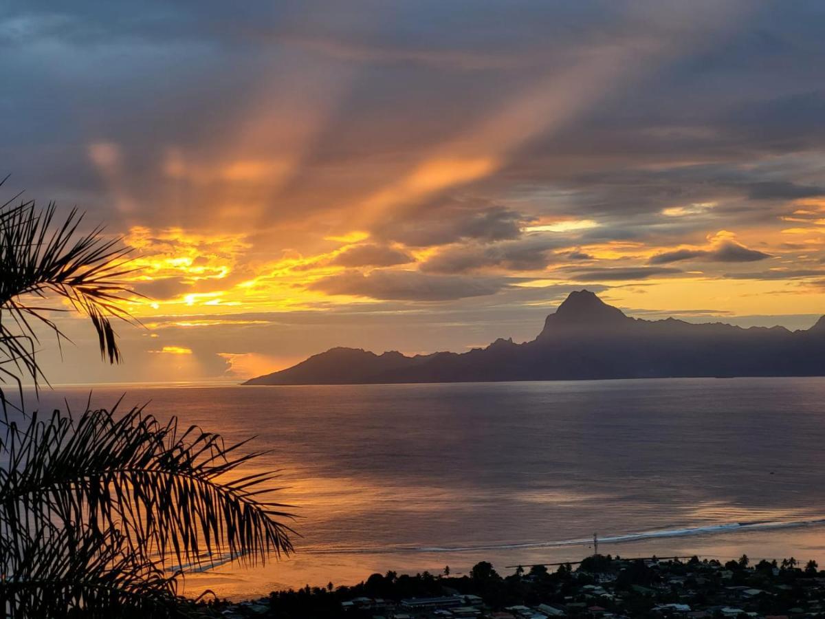 Au Soleil Couchant Punaauia Kültér fotó